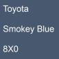 Preview: Toyota, Smokey Blue, 8X0.